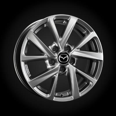 Genuine Mazda CX-30 2019> Single Alloy Wheel 16" Palladium BDMCV3810BTG