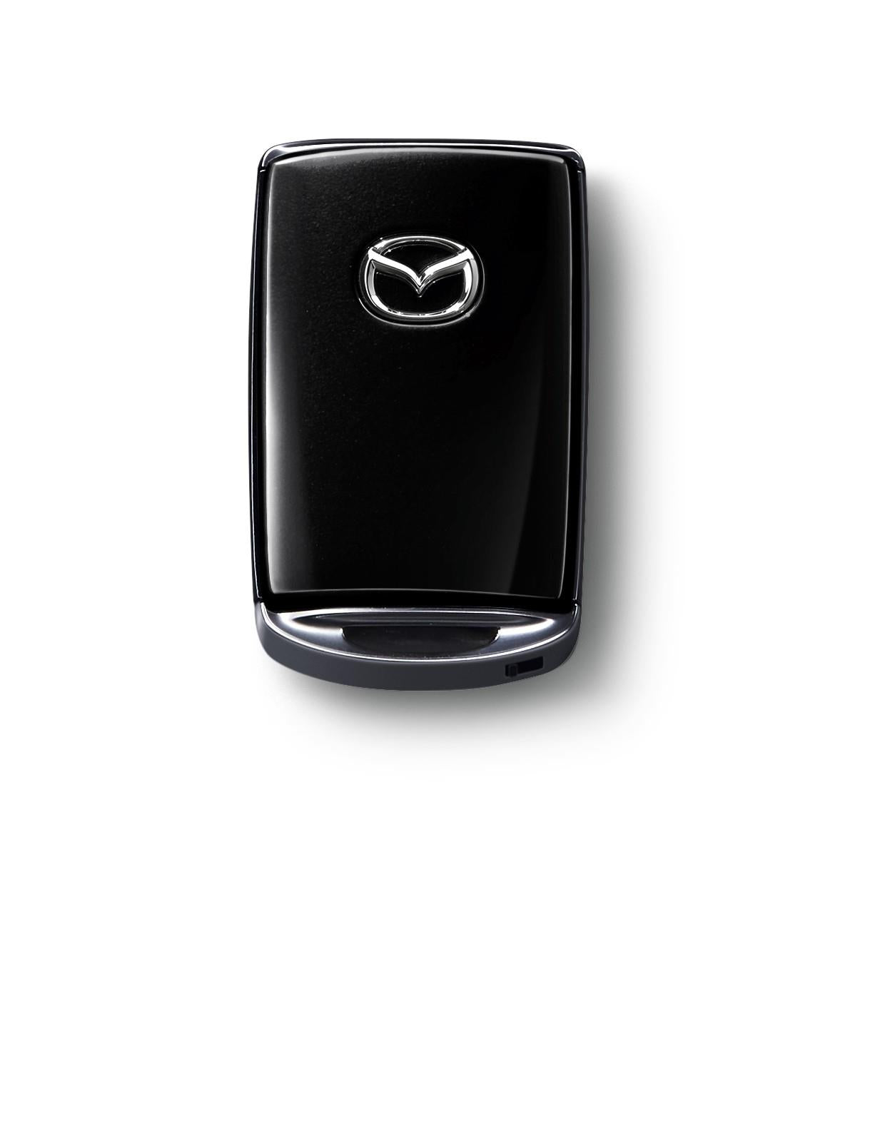 Genuine Mazda CX-60 2022> A set of front and rear covers for the Key Covers for FOB In Jet Black (41W)
