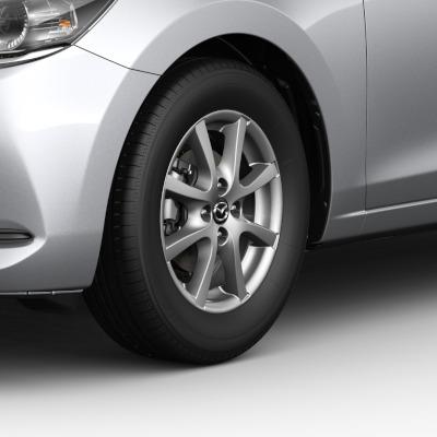 Genuine Mazda2 2020> Alloy Wheel 5.5 x  15' Silver Design 65 DC3LV3810