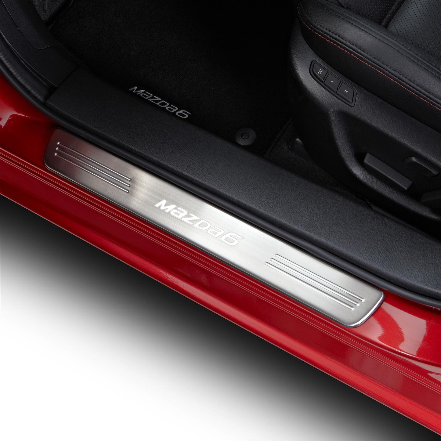 Genuine Mazda 6 2018> Illuminated Scuff Plates - White GMG5V1370A