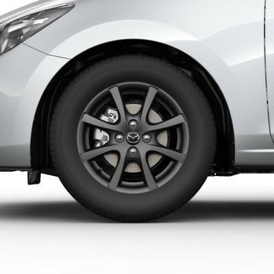 Genuine Mazda2 2020> Alloy Wheel 5.5 x 15" Mistral Anthracite Design 65A
