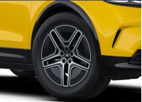Genuine Ford New All-Electric Capri 2024> Front 20" Alloy Wheel, 5 x 2-Spoke Design