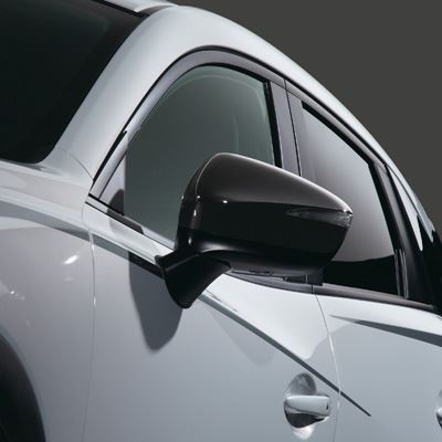 Genuine Mazda CX-3 2018> Door Mirror Cover in Brilliant Black - DB2WV3650PZ