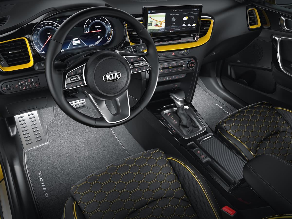 Genuine Kia XCeed 2020>LED Footwell Illumination, First Row In White - 66650ADE20W