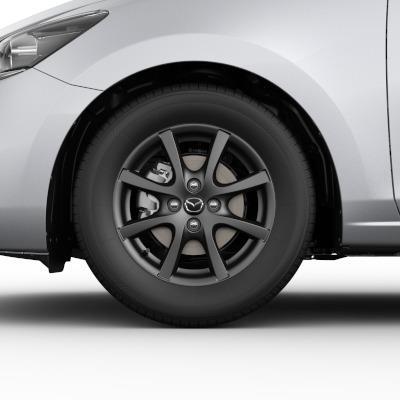 Genuine Mazda2 2020> Alloy Wheel 5.5 x 15" Mistral Anthracite Design 65A
