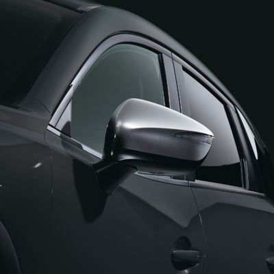 Genuine Mazda CX-3 2018> Door Mirror Cover In Bright Silver - DB2WV3650S4