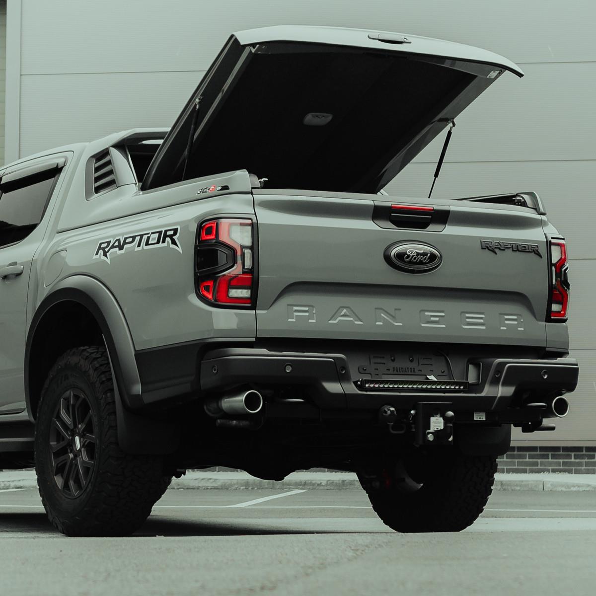 Genuine Ford Ranger Raptor 2022> Lightning Blue ALPHA SC-Z SPORTS TONNEAU