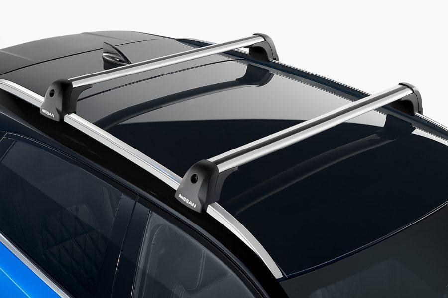 Genuine Nissan Qashqai 2021> Cross Bars / Roof Bars for Roof Railing -KE7326U510
