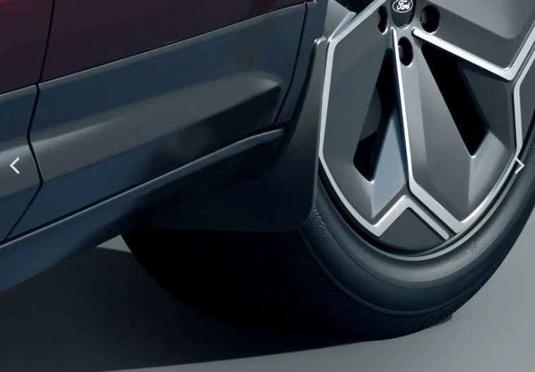 Genuine Ford New All-Electric Capri 2024> Front Mud Flaps In Black 2755679