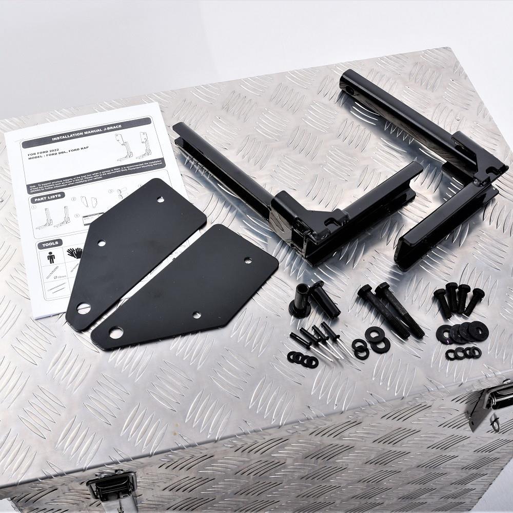 Ford Ranger 2023- Truck Bed J-Brace Support Brackets