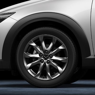 Genuine Mazda CX-3 2018> Silver Alloy wheel - 18" - D10KV3810CN