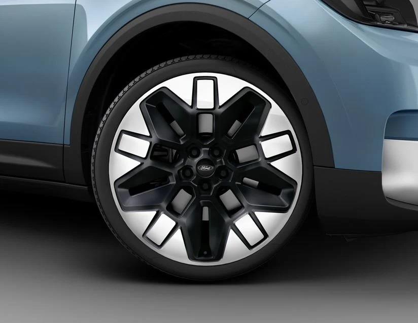 Genuine Ford New Explorer 2024> 21" Front Alloy Wheel 5 x 2-Spoke Asphalt Matt