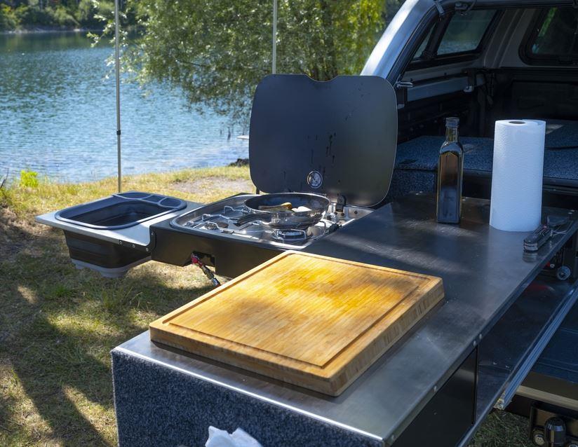 Genuine Ford Ranger Wildtrack 2022> SLIDE KITCHEN WITH STOVE 2616047