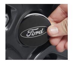 Genuine Ford New Explorer 2024> Gloss Black Centre Cap With Ford Logo 54MM