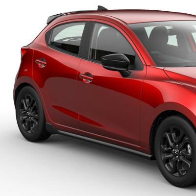 Genuine Mazda2 2020> Rear Roof Body Spoiler Black QDJE519N0PZ