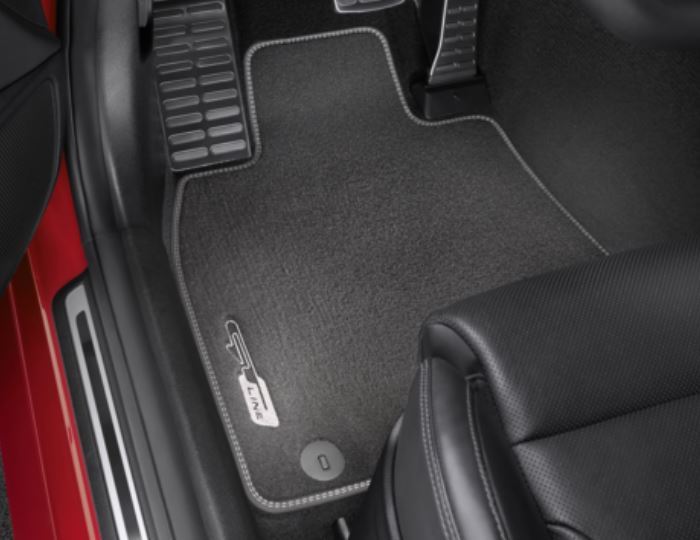 Genuine Kia Stinger GT 2018 > Carpet Mat / Floor Mat - Velour, RHD Only J5143ADE10GL