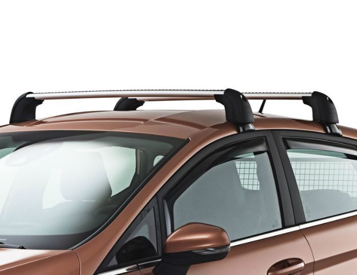 Genuine Ford Fiesta 2017> Roof Bars /Roof Base Carrier -3dr Minus Panorama Roof