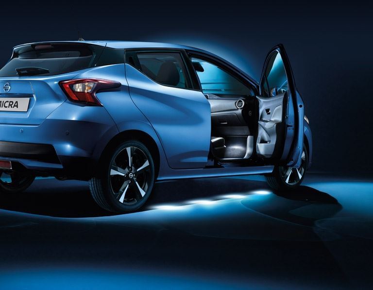 Genuine Nissan Micra 2017> Welcome Lighting / Entrance Lighting - KE2955F013