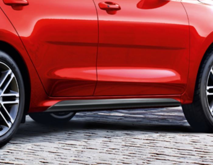 Genuine Kia Rio 2017 > Black Side Skirt Kit H8420ADE00BL