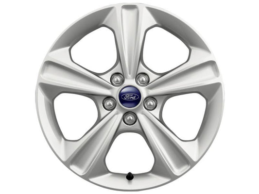 Genuine Ford Kuga Single 17" Alloy Wheel - 5-Spoke Design in  'Silver' finish (1816697) 2013 Onwards