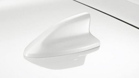 Genuine Nissan Micra 2017> Shark Antenna With DAB, Glaze White - KE2805FAAA