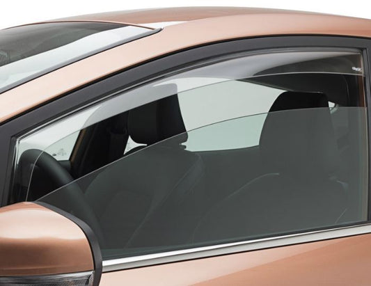 Genuine Ford Fiesta 2017> ClimAir Side Wind Air Deflectors Transparent Front,3 Door