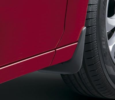 Mazda 2 (02.2015 >) Rear Mud Flaps - In Black (DA6CV3460)