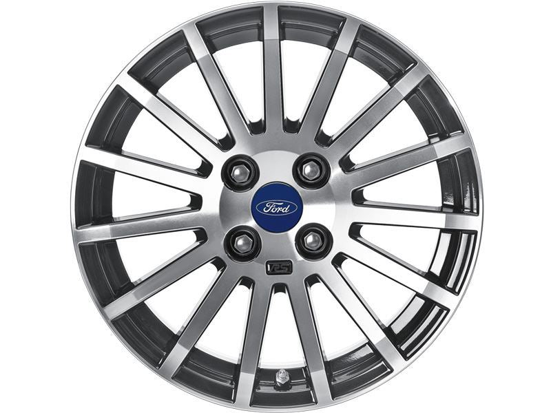 Genuine Single Ford Fiesta 16" Alloy Wheel - 15 Spoke RS Design Black (1737433)