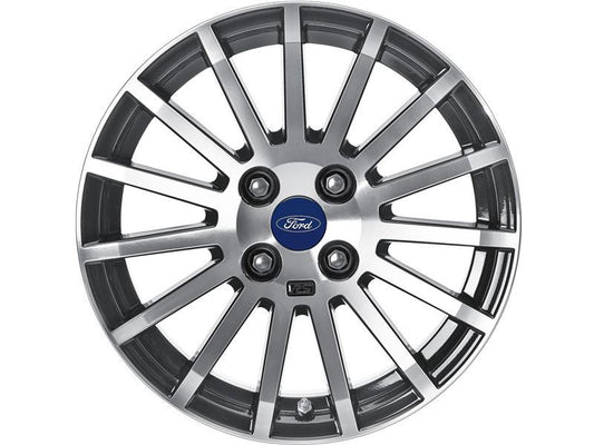 Genuine Single Ford Fiesta 16" Alloy Wheel - 15 Spoke RS Design  Black (1737433)