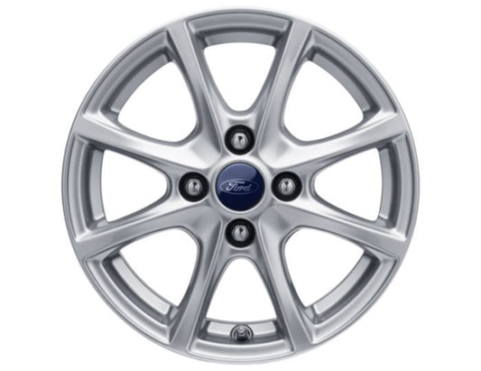 Genuine Ford Fiesta 2017> 15" Alloy Wheel - Sparkle Silver - 2089630