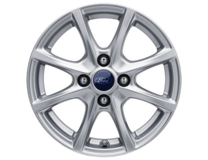Genuine Ford Fiesta 2017> 15" Alloy Wheel - Sparkle Silver - 2089630