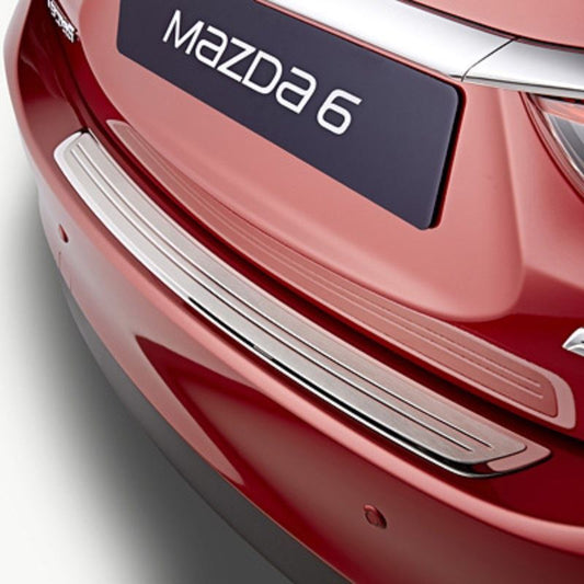Mazda 6 Sedan Rear Bumper Protector - Stainless Steel (08/2012 > ) GHP9V4091