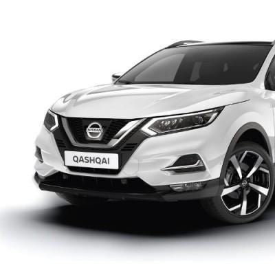 Genuine Nissan Qashqai 2017> Glossy Black Cross Over Front Styling Plate