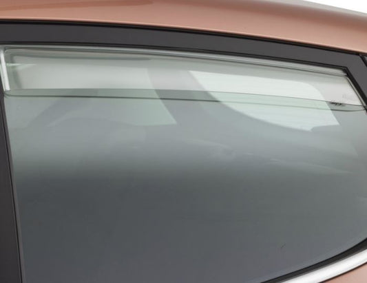 Genuine Ford Fiesta 2017> ClimAir Side Wind Air Deflectors, Transparent Rear,5 Door