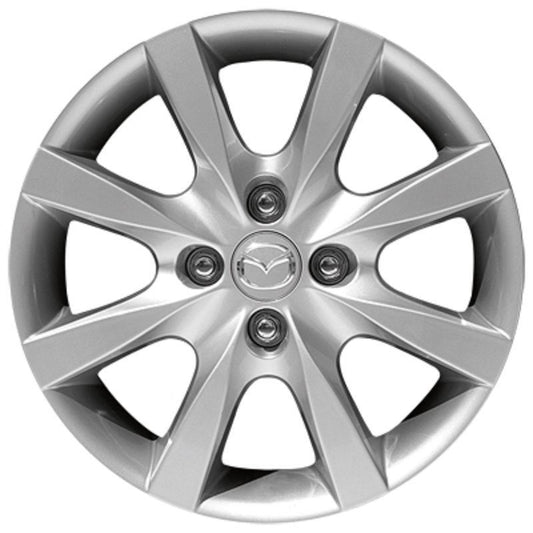 Mazda 2 (DE) 08/2010 > Single 15" Alloy Wheel - 8 Spoke Design (1517V3810)