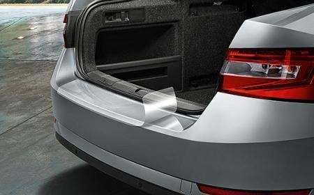 Genuine Skoda Superb Saloon 2016 > Rear Bumper Protective Foil 3V9061197