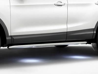 Nissan Qashqai (2014 -2017) Side Styling Bars Stainless Steel Illuminated KE5434E530