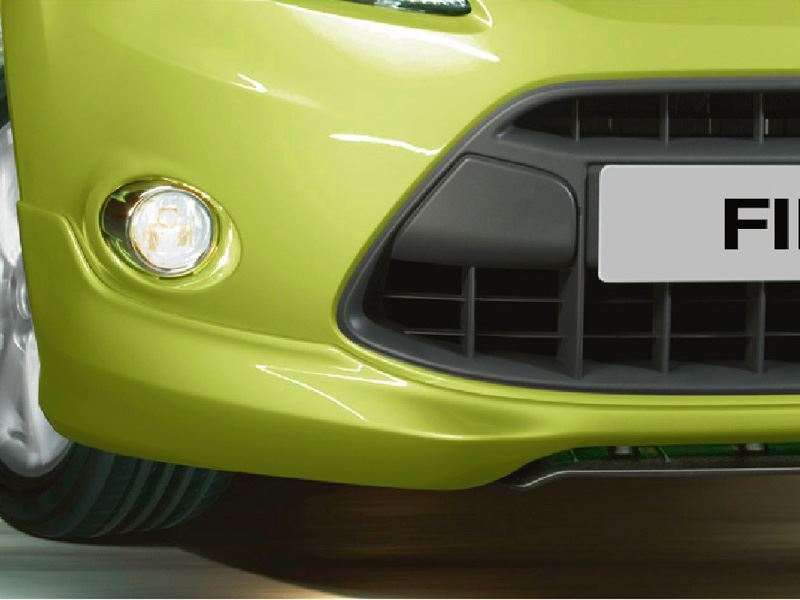 Genuine Ford Fiesta Front Bumper Aero Foil - Black from 11/2012 (1801362)