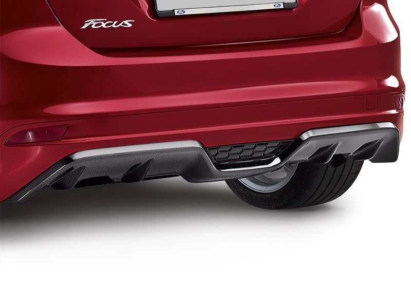 Ford Focus Estate (10/2014>) Rear Diffusor Straight Exhaust | With PDC (1759569)