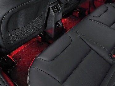 Genuine Kia Niro 2016> Rear LED Footwell Illumination Kit - Red - 66650ADE30