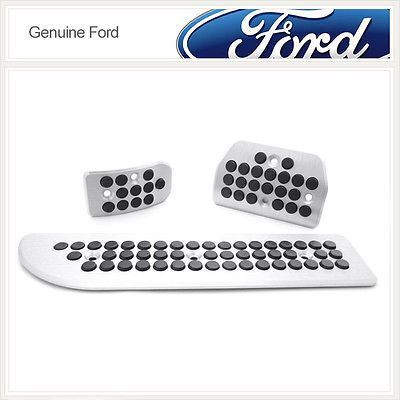 Genuine Ford S-Max Aluminium Effect Pedal Set Automatic 1463960