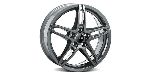 Kia Cee'd Sportswagon Single 17" Alloy Wheel - 5 Spoke Graphite (A2400ADE04)