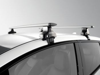 Genuine Nissan Leaf 2018> Aluminium Roof Bars Load Carrier - KE7305S510