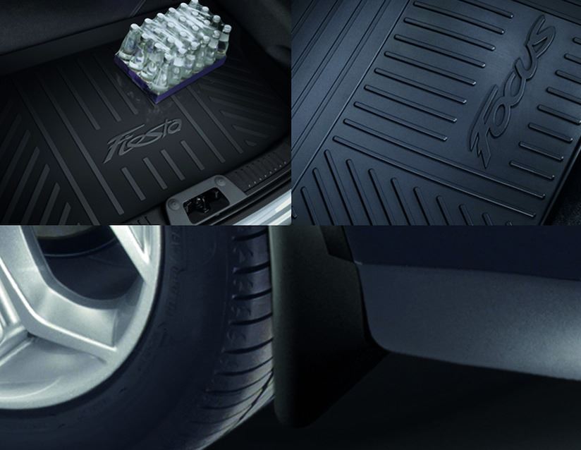 Ford Ecosport 10/2013> Promotional Protection Pack Plus- Mats/MudFlaps/Linner