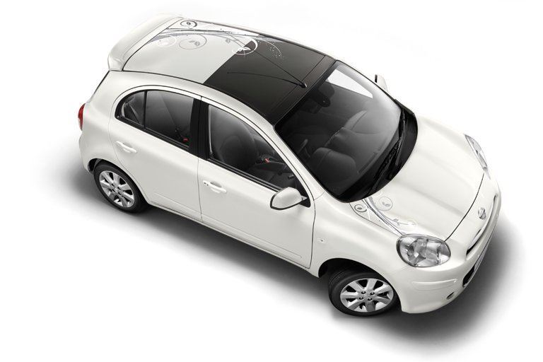 Genuine Nissan Micra (07/10 - 08/13) Bonnet and Roof Decal set (KE5371H020)
