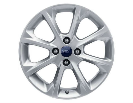 Genuine Ford Fiesta 2017> 17" Alloy Wheel - Sparkle Silver - 2089632