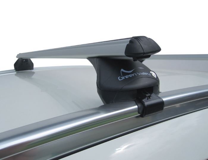 Aluminium Bars - Roof Rack- Rail Bars 4 x Thule 598 Bike Carrier Subaru Forester 1997-2003