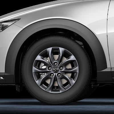 Genuine Mazda CX-3 2018> Titanium Glossy Alloy wheel - 16" - DD2FV3810TG