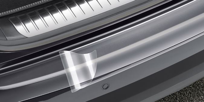 Genuine Kia Sportage 2016-2018 Rear Bumper Protection Foil Transparent F1272ADE00TR