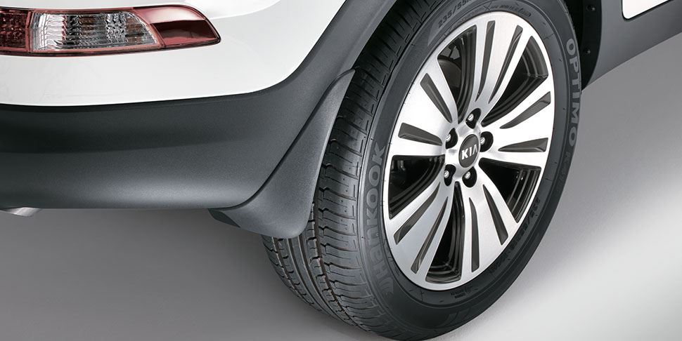 Kia Sportage Rear Mud Flaps / Guards - Pair (3WF46AD200)